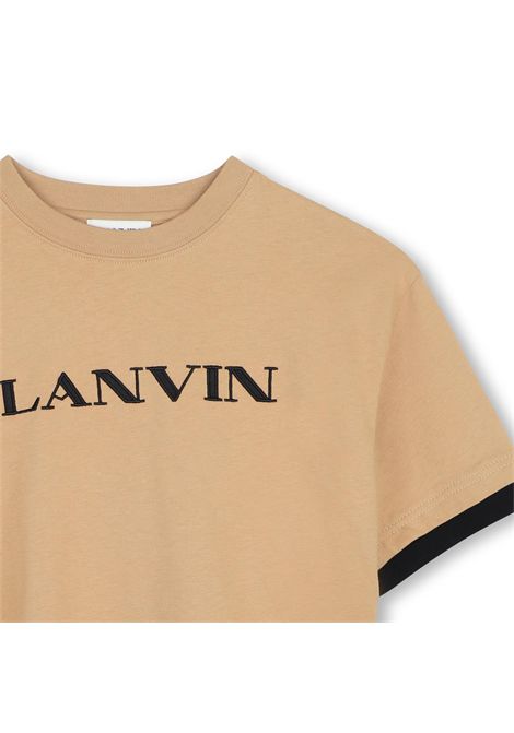 T-shirt con ricamo LANVIN KIDS | N30430276